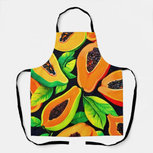 Tropical Papaya Paradise Schürze