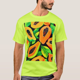 Tropical Papaya Paradise T-Shirt