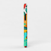 Tropical Papaya Pop Art Case-Mate iPhone Hülle (Hinten/Rechts)