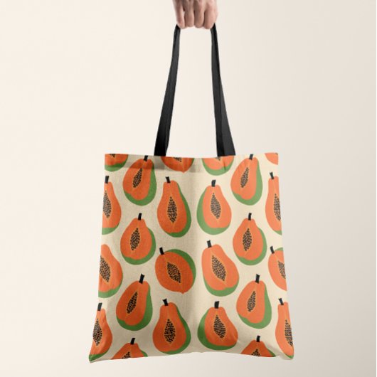 Tropical Papaya Warm Orange Tasche
