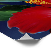 Tropical Paradise Art Poster (Ecke)