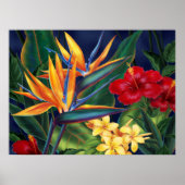 Tropical Paradise Art Poster (Vorne)