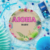 Tropical Paradise Babydusche: Aloha Baby Teller (Party)