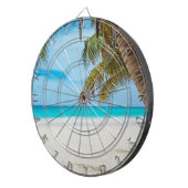 Tropical Paradise Beach Dartscheibe (Vorderseite rechts)