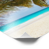 Tropical Paradise Beach Fotodruck (Ecke)