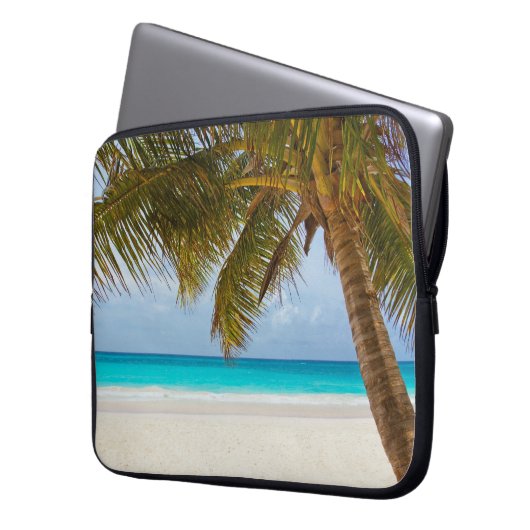 Tropical Paradise Beach Laptopschutzhülle (Vorderseite Links)