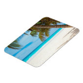 Tropical Paradise Beach Magnet (Linke Seite)