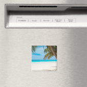 Tropical Paradise Beach Magnet (In Situ (Geschirrspüler))