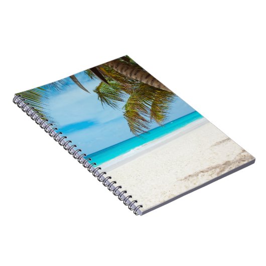 Tropical Paradise Beach Notizblock (Rechte Seite)