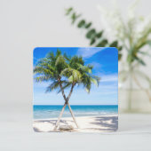Tropical Paradise Beach Palm Destiny Destiny's (Stehend Vorderseite)