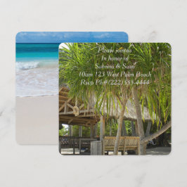 Tropical Paradise Beach Palm Destiny Destiny's Einladung