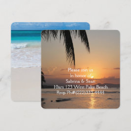 Tropical Paradise Beach Palm Destiny Destiny's Einladung