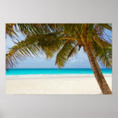 Tropical Paradise Beach Poster (Vorne)