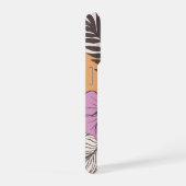 Tropical Paradise Botanical Art, Boho Wall Art iPhone Hülle (Rechte Seite)
