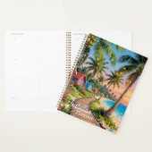 Tropical Paradise Coastal Seaside Cottage Ocean  Planer (Anzeige)
