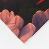 "Tropical Paradise Falls" Fleecedecke (Ecke)