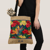 Tropical Paradise Hawaiian Monogram Beach Bag Tasche (Von Nahem)