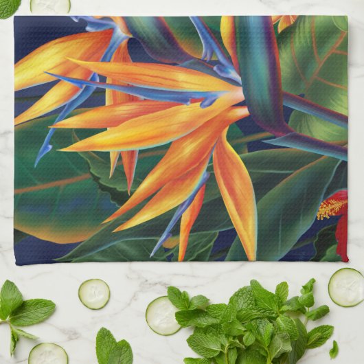 Tropical Paradise Küchentuch (Gefaltet)