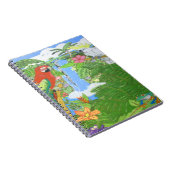 Tropical Paradise Notebook Notizblock (Rechte Seite)
