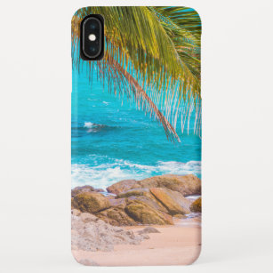 Tropical Paradise Palm Tree Beach Case-Mate iPhone Hülle