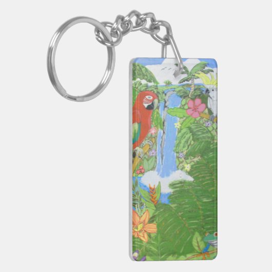 Tropical Paradise Schlüsselanhänger (Vorderseite links)