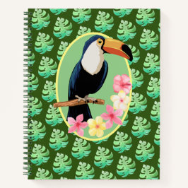 Tropical Paradise Spiral Notebook Notizblock
