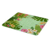 Tropical Paradise Sweet Zuhause Schneidebrett (Ecke)