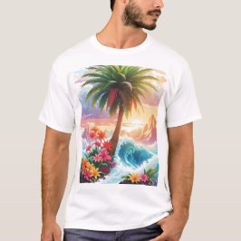 Tropical Paradise Vibes T - Shirt