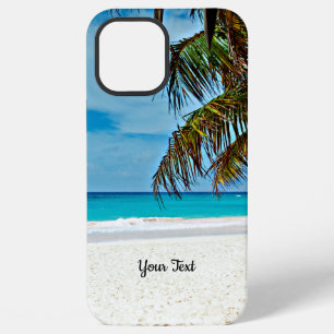 Tropical Paradise Vorlage, personalisieren iPhone 12 Pro Max Hülle