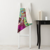 Tropical Parrot Abstract Design Sherpadecke (Beispiel)