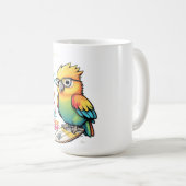 Tropical Parrot Chill Vibes – Sunset Beach  Kaffeetasse (VorderseiteRechts)