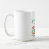 Tropical Parrot Chill Vibes – Sunset Beach  Kaffeetasse (Links)