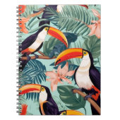 Tropical Parrot Journal Notizblock (Vorderseite)