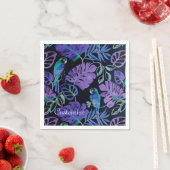 Tropical Parrot Paradise Napkins Serviette (Beispiel)