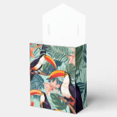 Tropical Parrot Party Geschenktasche Geschenkschachtel (Geöffnet)