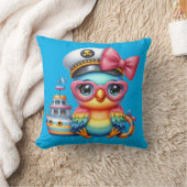 "Tropical Parrot Princess" Kissen (Decke)