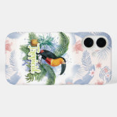 Tropical Parrot Theme Case-Mate iPhone Hülle (Rückseite (Horizontal))