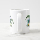Tropical Parrot Theme Jumbo-Tasse (Rückseite)