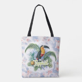 Tropical Parrot Theme Tasche (Rückseite)