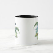 Tropical Parrot Theme Tasse (Zentrum)