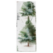 Tropical Parrot Wine Tasche Geschenktüte Für Weinflaschen (Rückseite)