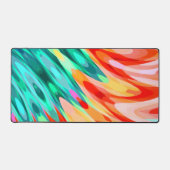 Tropical Parrot Wing Schreibtischunterlage (Vorderseite)