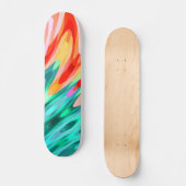 Tropical Parrot Wing Skateboard (Vorderseite)