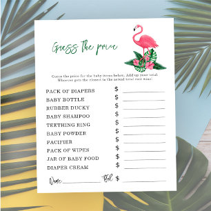 Tropical - Party-Spiele   Price Guess Game