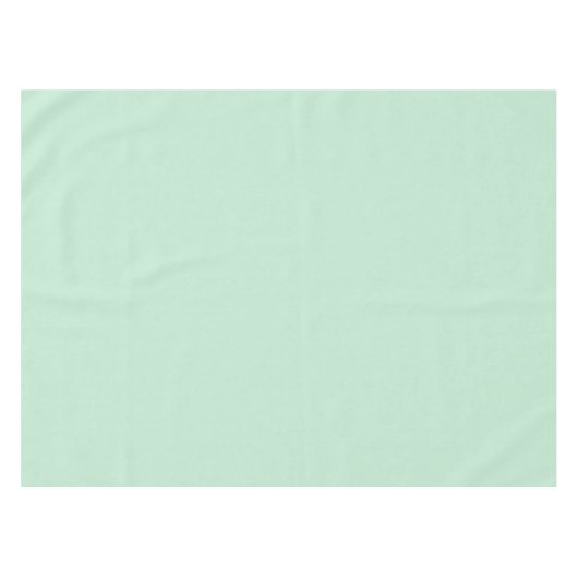 Tropical Pastel Green Tischdecke (Vorderseite (Horizontal))