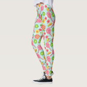 Tropical Pickleball Lilly Vibes Leggings (Links)