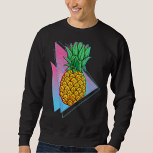 Tropical Pineaple Summer Vibes Synthwave 90er Vapo Sweatshirt