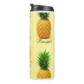 Tropical Pineapple Wash – Pineapple Pattern Thermosbecher (Nach rechts gedreht)