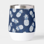 Tropical Pineapple with Name – Watercolor Style (Rückseite)