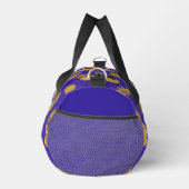Tropical Pineapple with Name – Watercolor Style Duffle Bag (Rechts)
